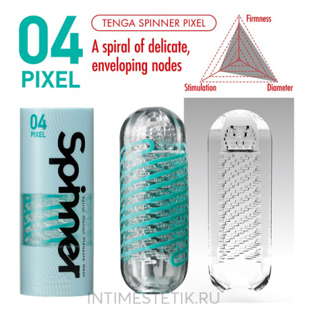 Мастурбатор TENGA SPINNER PIXEL Мастурбатор TENGA SPINNER PIXEL